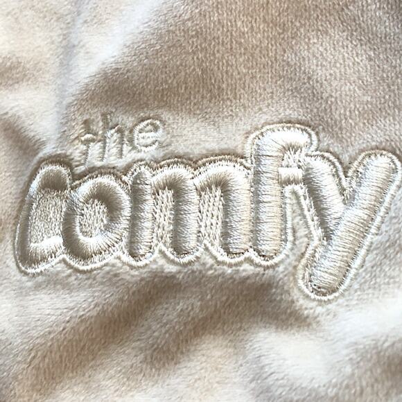 THE COMFY Original | Beige Oversized Microfiber & Sherpa Wearable Blanket - Picture 5 of 8